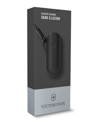 Чехол кожаный Victorinox для ножа 58 mm серии Classic SD Colors, Dark Illusion (4.0670.3)