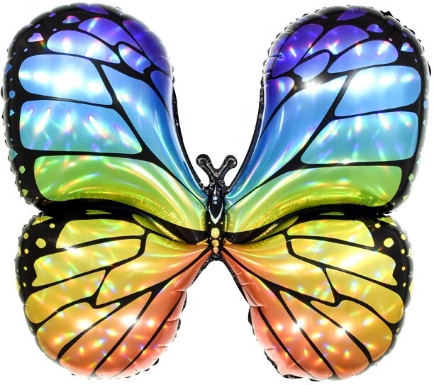 Галстук бабочка из перьев