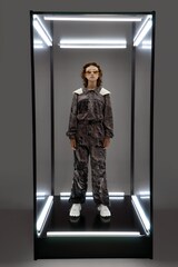 Комбинезон, цвет Луна градиент