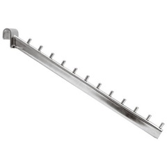 R 105 Кронштейн хром  L=400mm  12  штырьков, хром