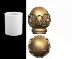 Силиконовый молд № 1046 ручка/шишка