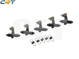 Сепараторы тефлонового вала с пружиной. Комплект 5 штук для Kyocera 2FT20120, 2BR20240, 2FT20160 для KYOCERA FS-6025MFP/6030MFP, TASKalfa 255/305/180/181/220/221, KM-1620/1650/2050/2550 (CET), CET7824x5