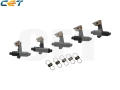 Сепараторы тефлонового вала с пружиной. Комплект 5 штук для Kyocera 2FT20120, 2BR20240, 2FT20160 для KYOCERA FS-6025MFP/6030MFP, TASKalfa 255/305/180/181/220/221, KM-1620/1650/2050/2550 (CET), CET7824x5