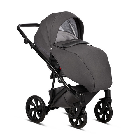 Коляска TUTIS ZIPPY NEW 2в1 DARK GREY