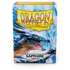 Dragon Shield - Голубые матовые протекторы 100 штук