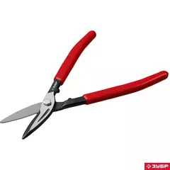 ЗУБР 250 мм, прямые ножницы по металлу (23015-25)