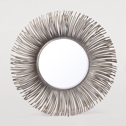 ЗЕРКАЛО ROUND SILVER