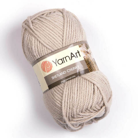 Пряжа Shetland Chunky. Цвет: Серо-бежевый. Артикул: 604