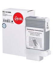 Струйный картридж Sakura 2884C001 (PFI-120 MBK) для Canon imagePROGRAF TM-200/TM-205/TM-300/TM-305, пигментный тип чернил, черный матовый, 130 мл.