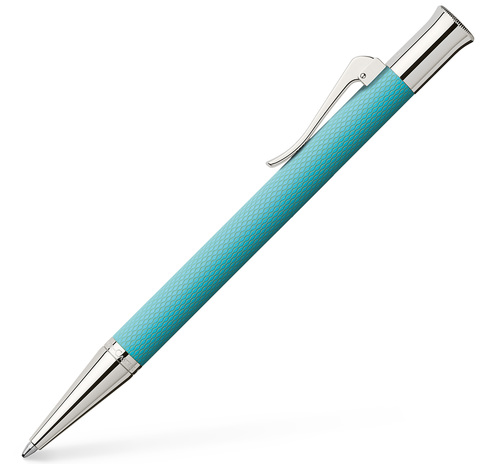 Ручка шариковая Graf von Faber-Castell Guilloche Turquoise