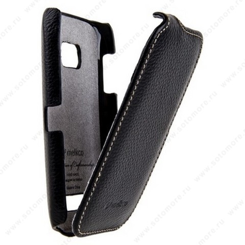 Чехол-флип Melkco для Nokia Lumia 710 Leather Case Jacka Type (Black LC)