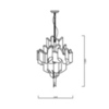 Люстра Stream Suspension Black