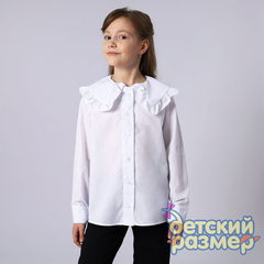Блузка (воротник с оборками)