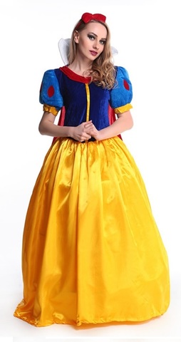 Белоснежка платье женское карнавальное — Dress Snow White Adult