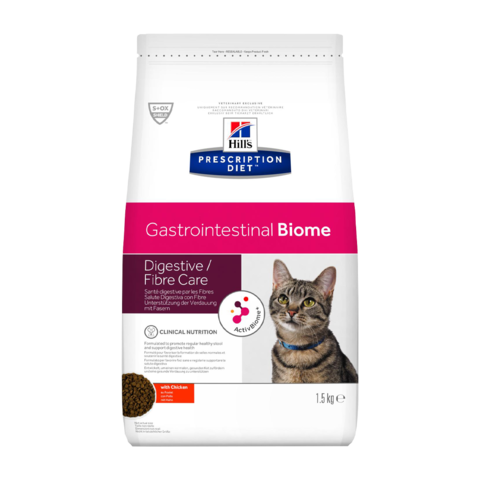 Hill's Prescription Diet Gastrointestinal Biome Сухой корм для кошек с курицей