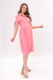 Платье для беременных 11556 розовый