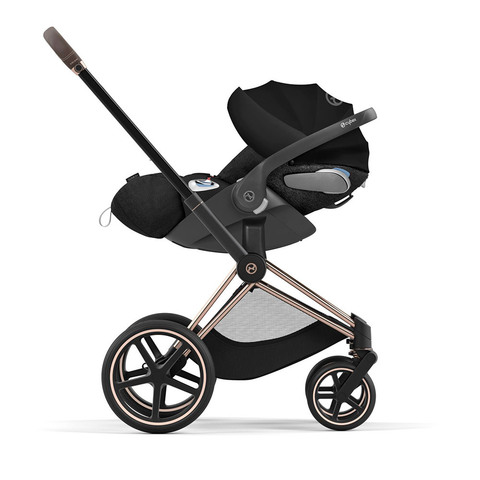 Детская коляска Cybex Priam IV 3 в 1 Onyx Black