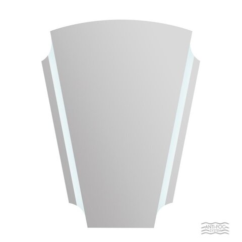 Cezares 45020 Зеркало со встроенной LED подсветкой, антизапотеванием, 700х250х920