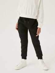 Джоггеры с флисовой подкладкой для девочки Next D50-897, Черный