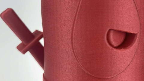 Пластик для 3D-принтера Fiberlogy FiberSatin Red