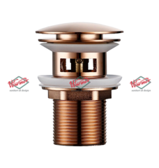 Донный клапан Warmer Rose Gold Line B 080