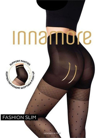 Моделирующие колготки в горошек Fashion Slim 40 Innamore