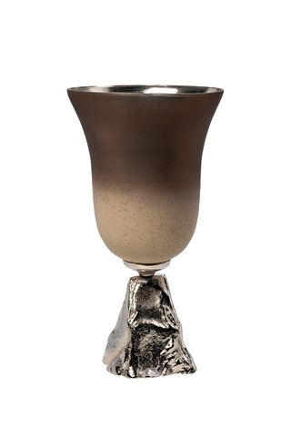 Ваза декоративная 20x39см Garda Decor на металлическом основании