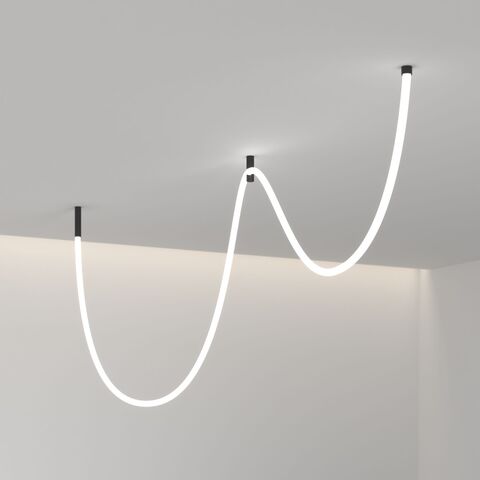 Гибкий неон Elektrostandard Full light 24V 12W 336Led 2835 IP20 круглый дневной белый, 3 м