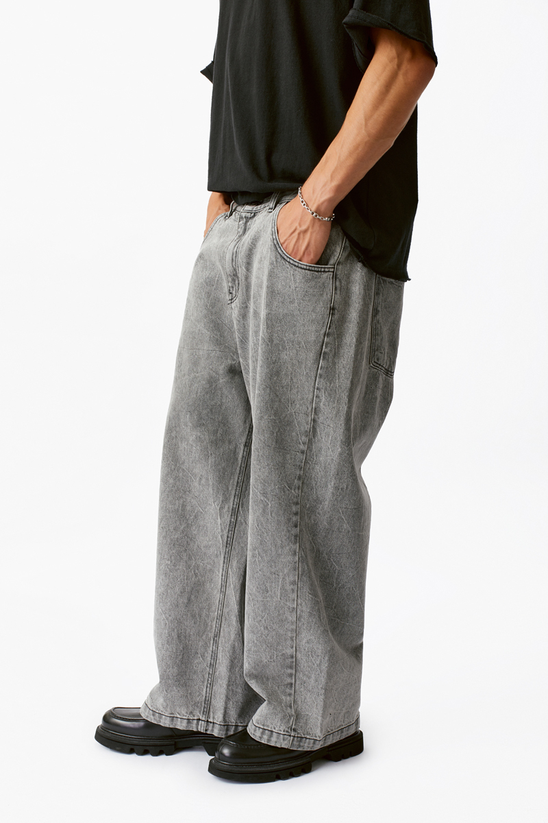 Серые джинсы-трансформеры Votus