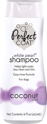 Perfect Coat шампунь-кондиционер для собак светлых окрасов с ароматом кокоса 473 мл