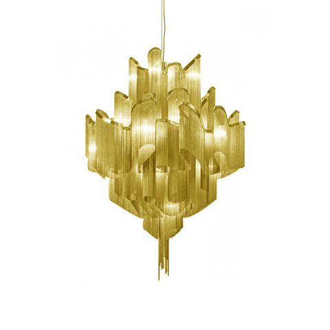 Люстра Stream Suspension Gold