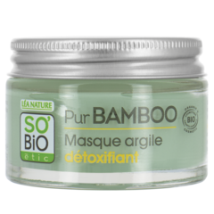 Детокс-маска для лица c белой глиной 