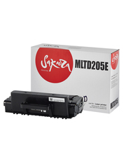 Картридж Sakura MLTD205E для Samsung ML-3710/ML-3712/SCX-5637/SCX-5737/SCX-5639/SCX-5739, черный, 10000 к.