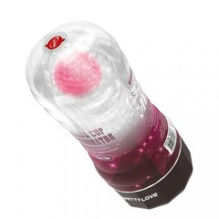 Мужской мастурбатор Black hole с внутренним стимулятором, розовый