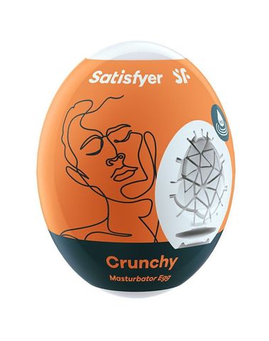 Мастурбатор-яйцо Satisfyer Crunchy Mini Masturbator - Satisfyer 9043408