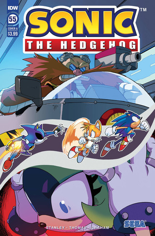 Sonic The Hedgehog Vol 3 #55 (Cover A)