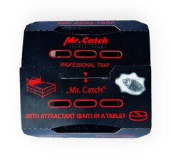 КЛЕЕВАЯ ЛОВУШКА MR. CATCH (МИСТЕР КЭТЧ)  С АТТРАКТАНТОМ  ДЛЯ УНИЧТОЖЕНИЯ ПОСТЕЛЬНЫХ КЛОПОВ