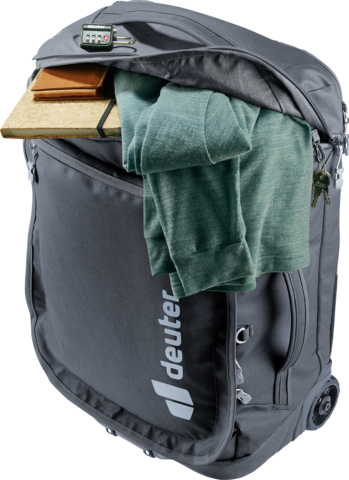 Картинка сумка на колесах Deuter Duffel Pro Movo 36 Black - 11