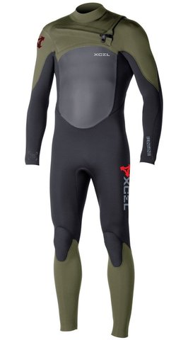 Гидрокостюм мужской XCEL 4/3MM INFINITI TDC X2 FULLSUIT