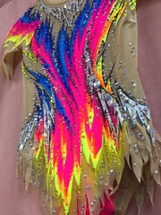 Купальники групповые для выступления 6 шт. б/у