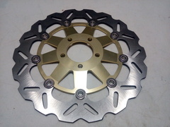 Тормозной диск KAWASAKI ZZR, ZXR, KAWASAKI ZX6R NINJA, ZR7, ZEPHYR, ELIMINATOR, Z 750, Z 1000, GTR, GPZ / Золотой