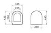 Сиденье для унитаза S50 VitrA 72-003-301