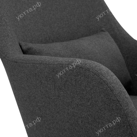 Кресло-качалка Leset Moris, KR908-17, серый - купить 5