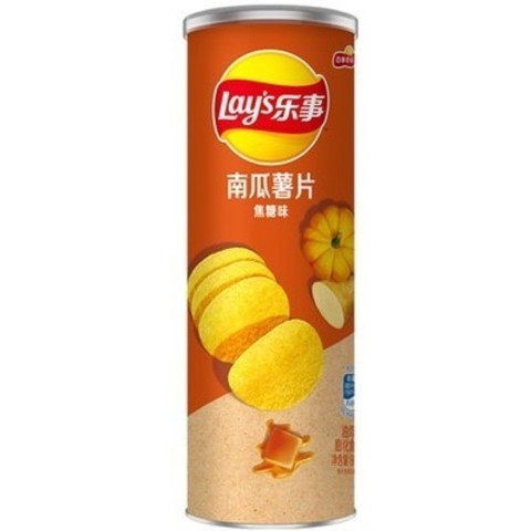 Чипсы Lay's со вкусом карамели Китай 90 гр