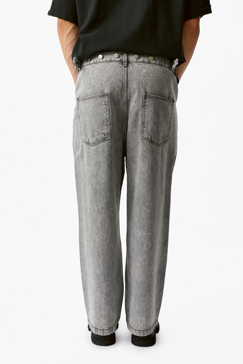 Серые джинсы-трансформеры Votus