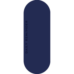 Коврик для йоги Daily Reminder Eco Friendly mat in Navy Blue