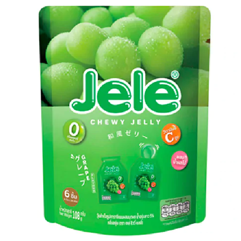Желе мармеладное со вкусом винограда Jele Chewy Jelly, 108 гр