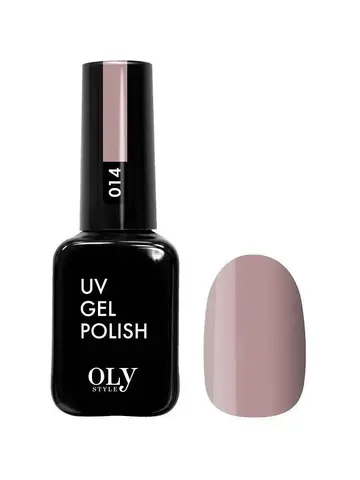 OLYSTYLE Гель-лак для ногтей тон 014 персиково-розовый
