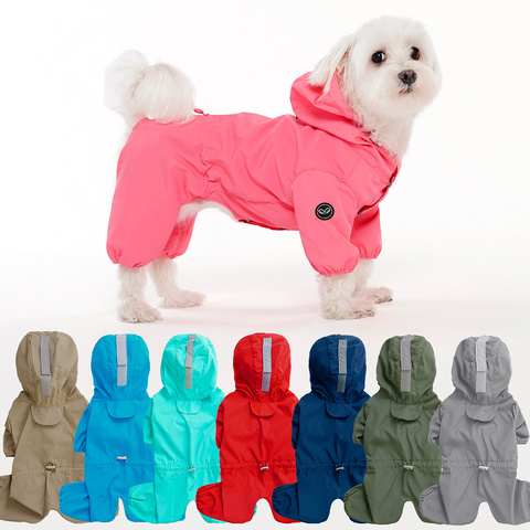 152 Дождевик для собак-девочек с фиксаторами по талии PUPPY ANGEL® MAGAGIO™ V2