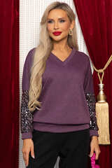 Джемпер Майло (сливовый) Б14774-45М LT Collection
